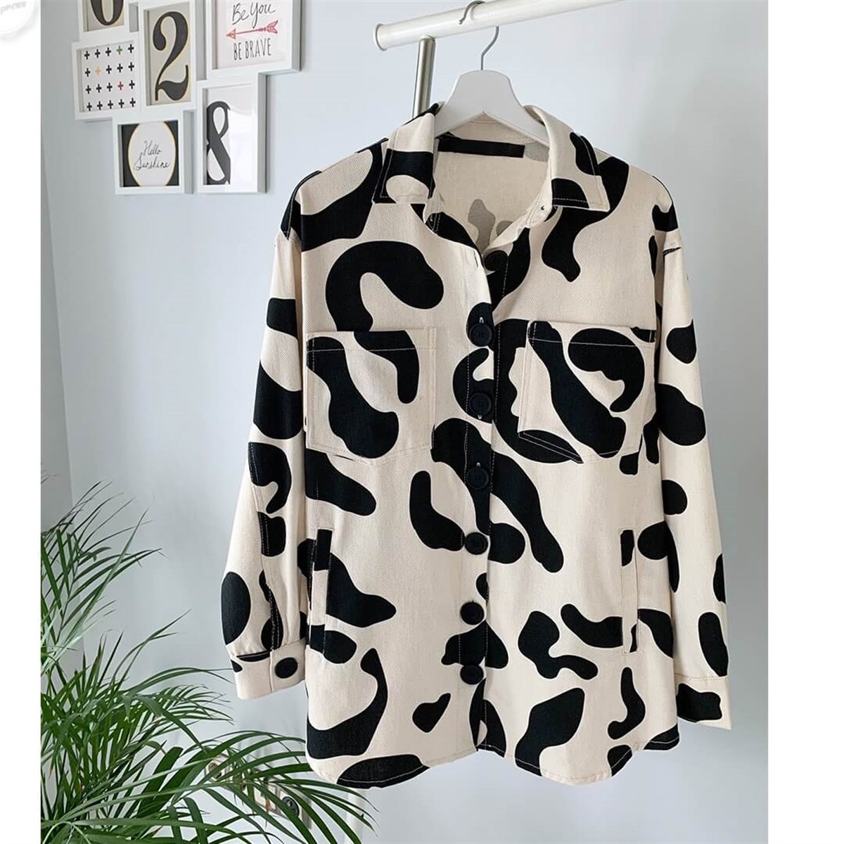 DESENLİ DOKUMA CEKET