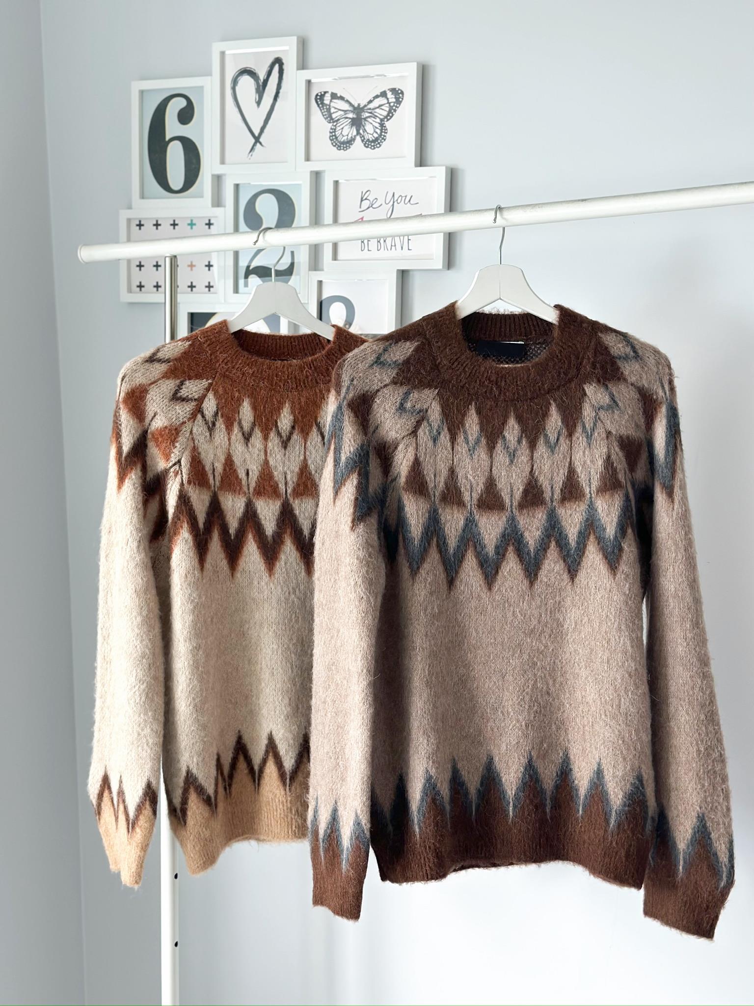 DESENLİ ŞARDONLU TRİKO KAZAK