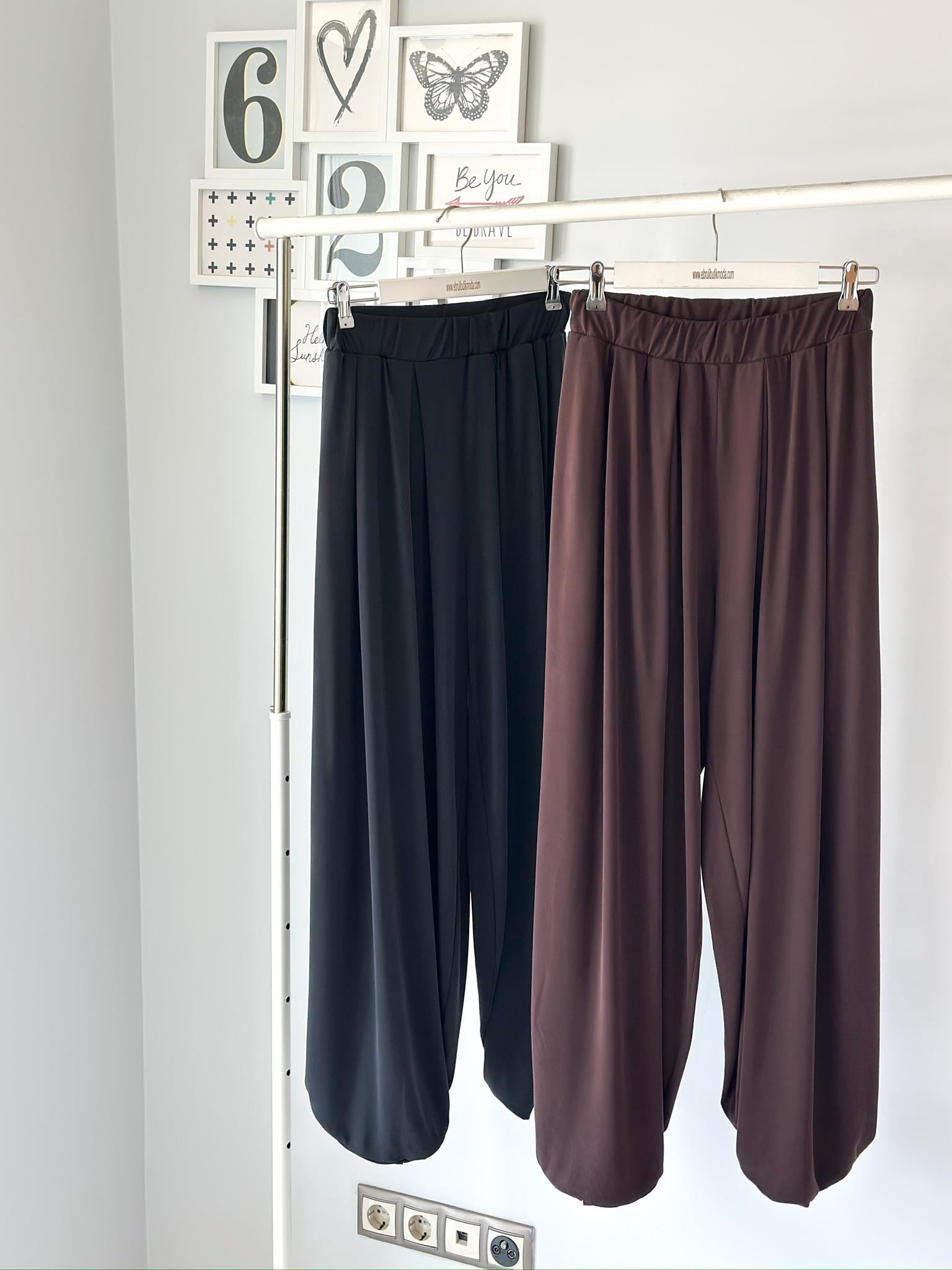 DÖKÜMLÜ MODAL PANTOLON