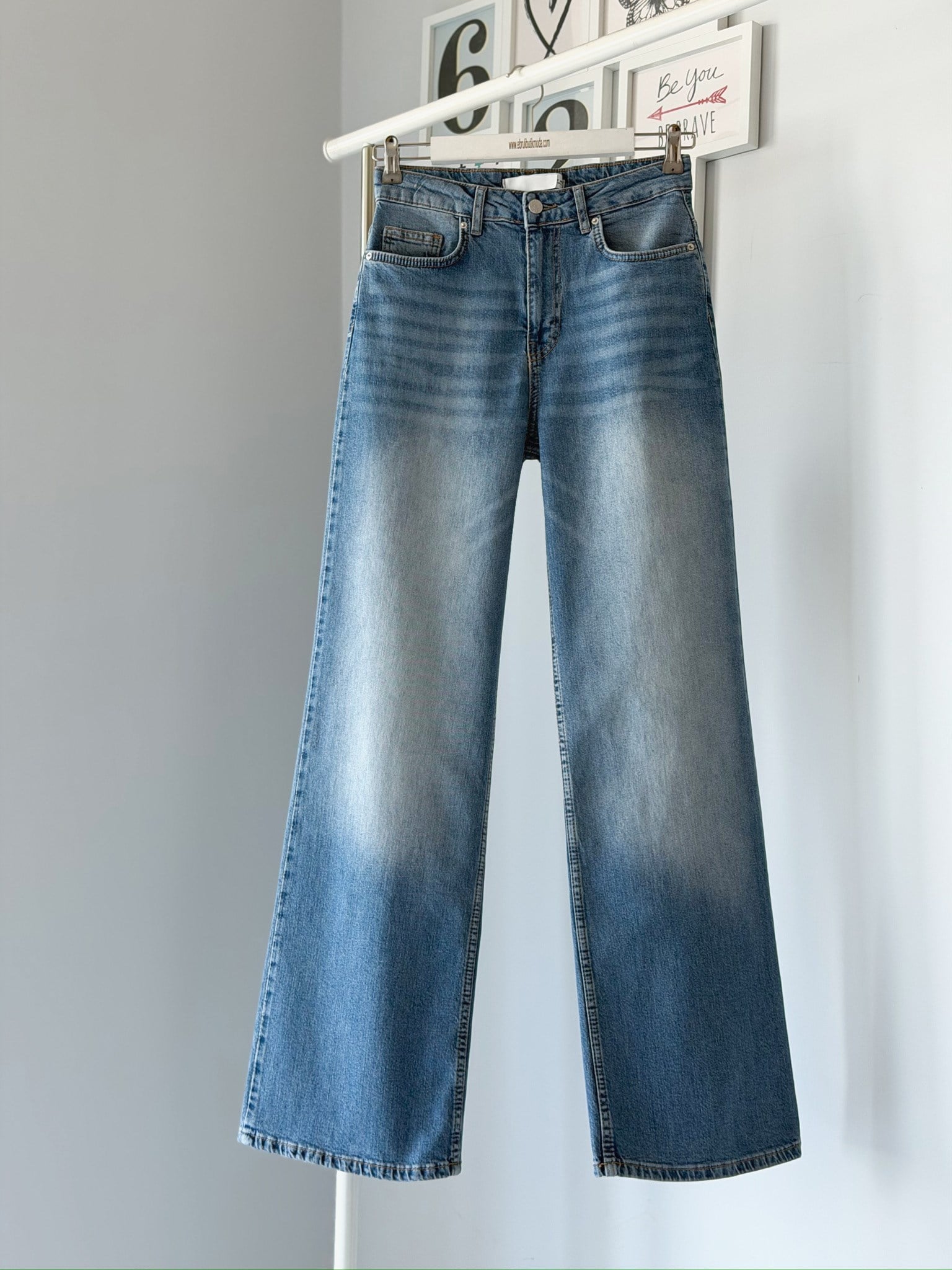 ESNEK WIDE LEG JEAN