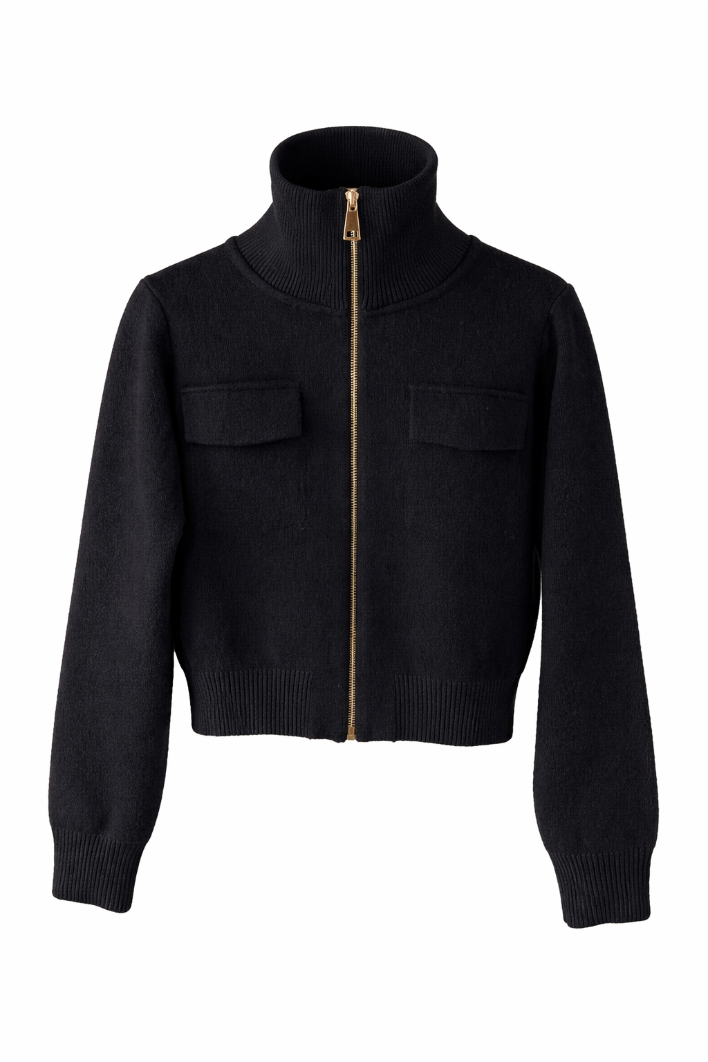 FERMUARLI TRİKO CEKET