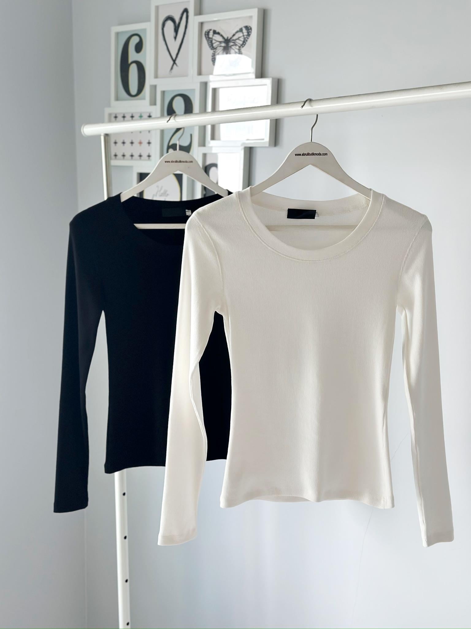 GENİŞ YAKALI FİTİLLİ BODY