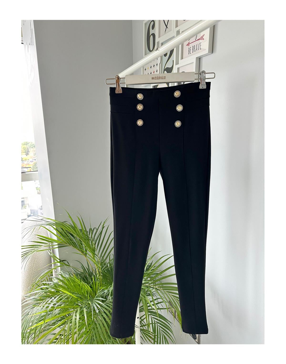 GOLD DÜĞMELİ TAYT