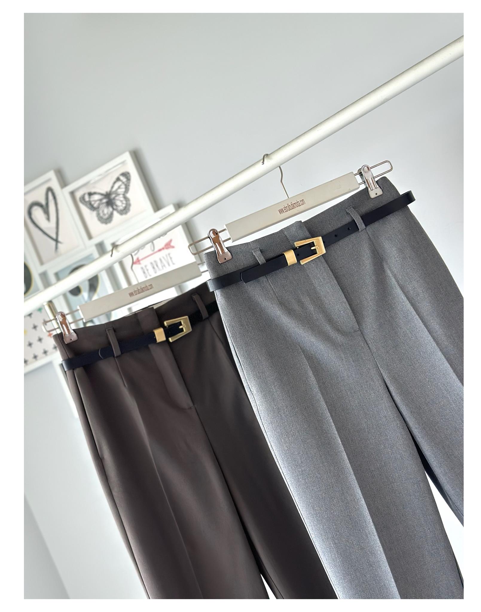 GOLD KEMERLİ YÜKSEK BEL PANTOLON