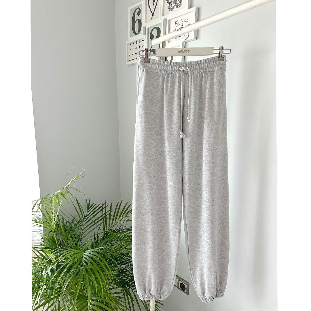 GRİ MELANJ JOGGER EŞOFMAN
