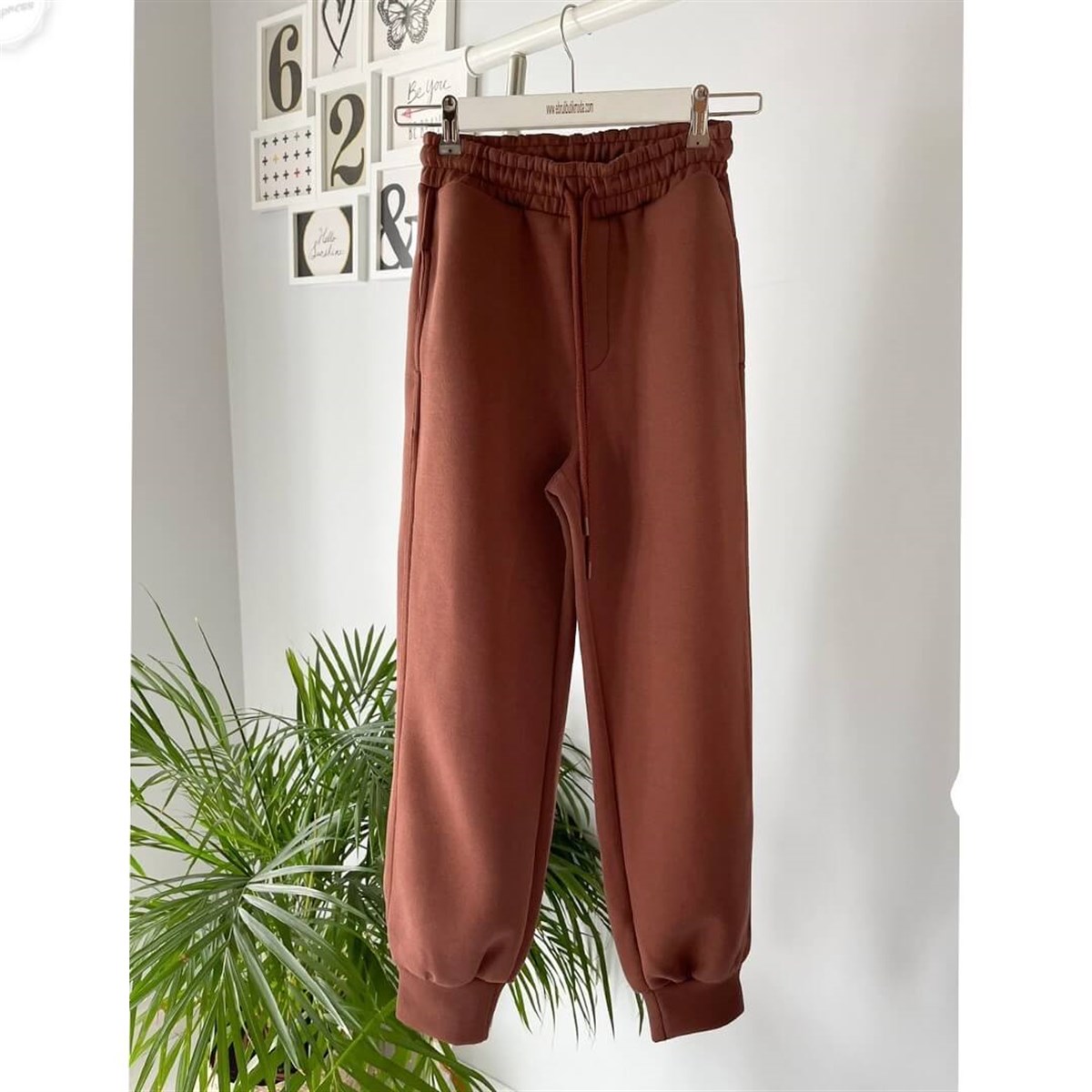 KAHVE JOGGER PANTOLON