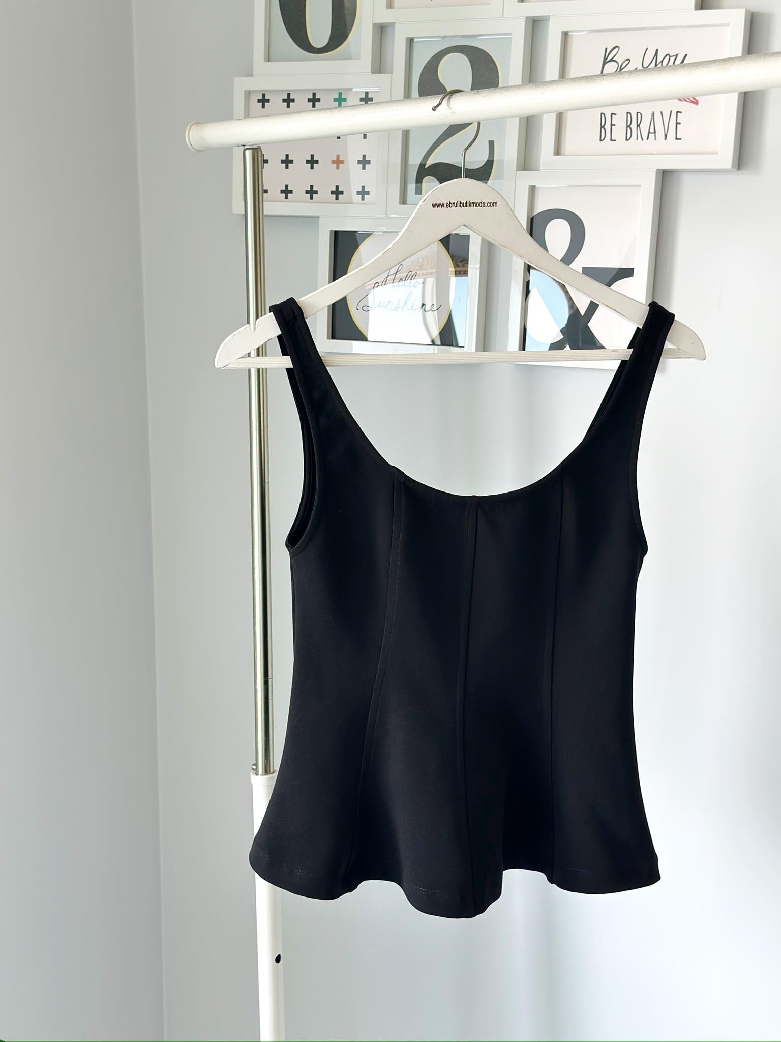 KALIN ASKILI PEPLUM BLUZ