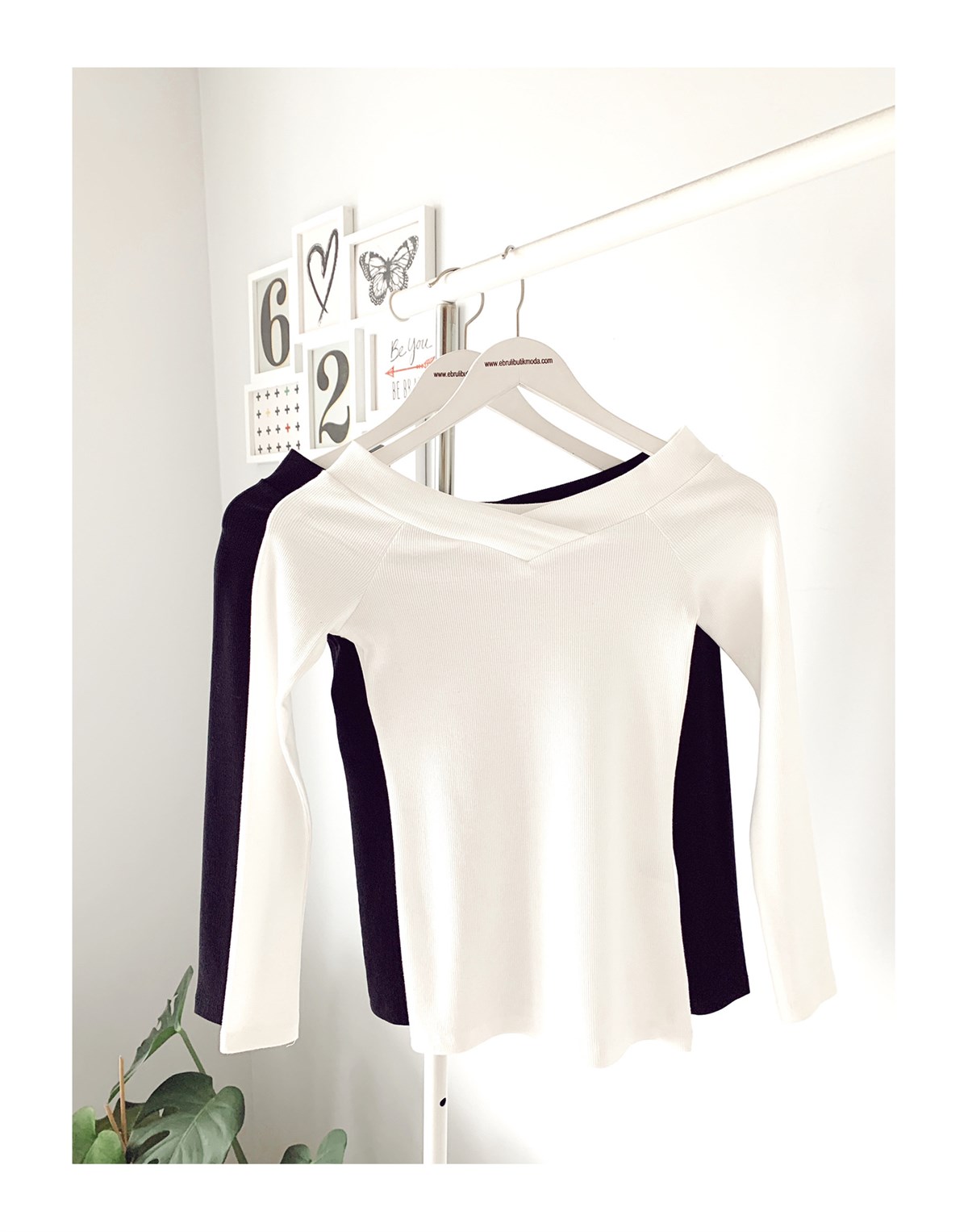 KAYIK YAKA KAŞKORSE BLUZ