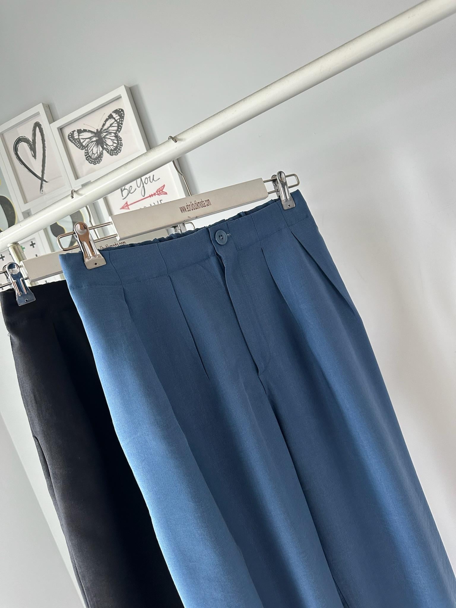 KEMERİ LASTİKLİ PANTOLON