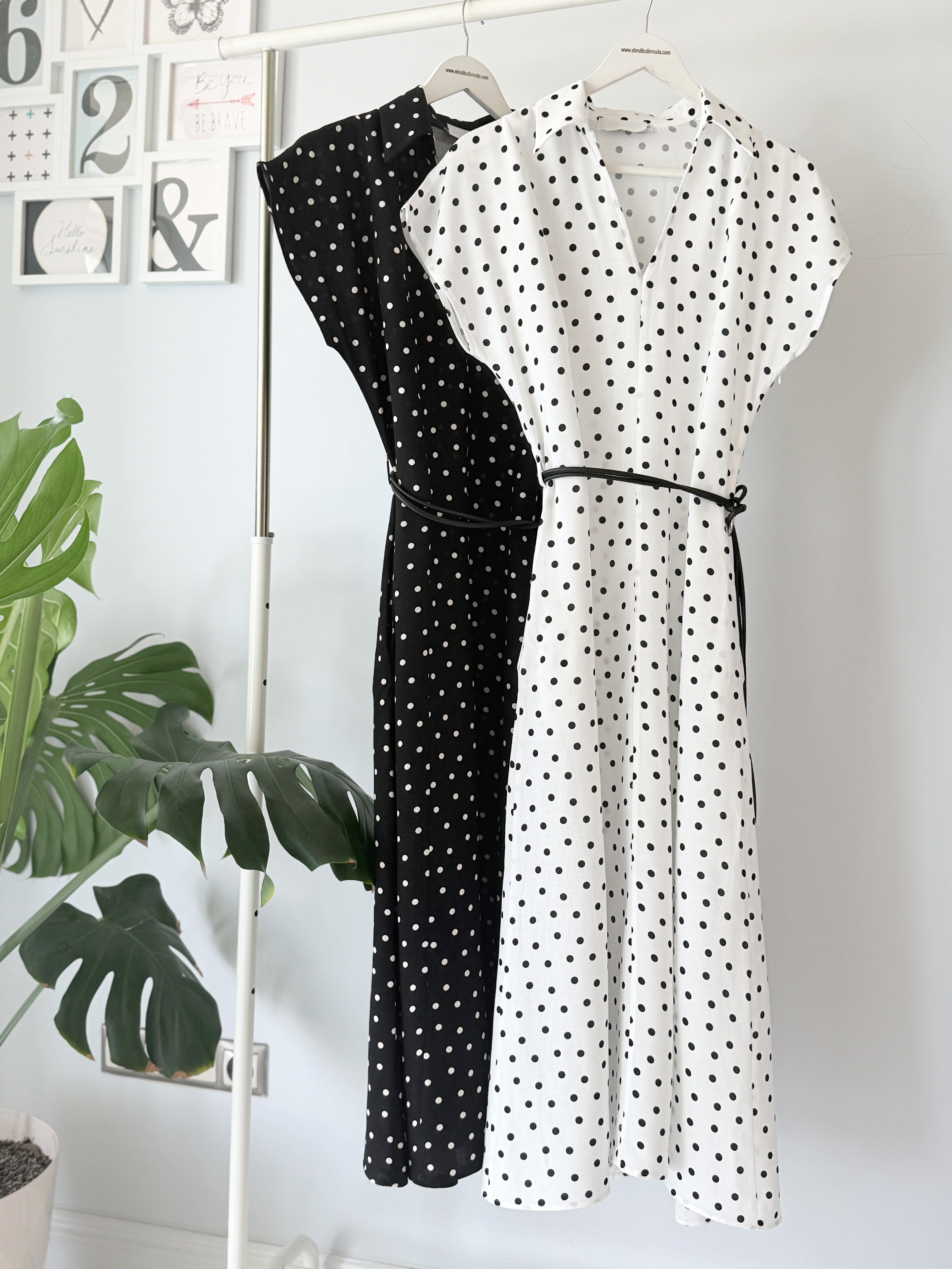KETEN PUANTİYE ELBİSE