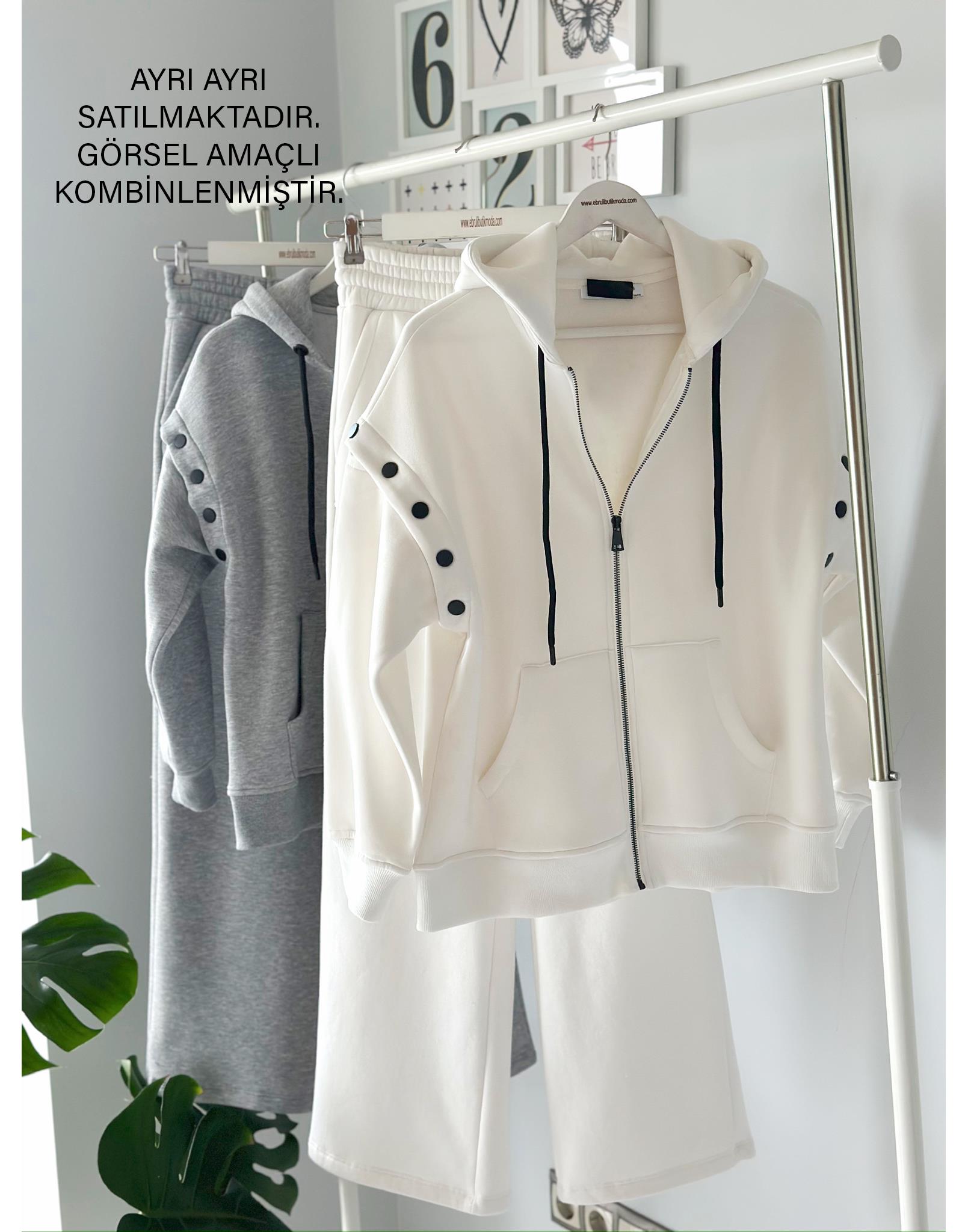 KOLU ÇITÇITLI SWEATSHIRT