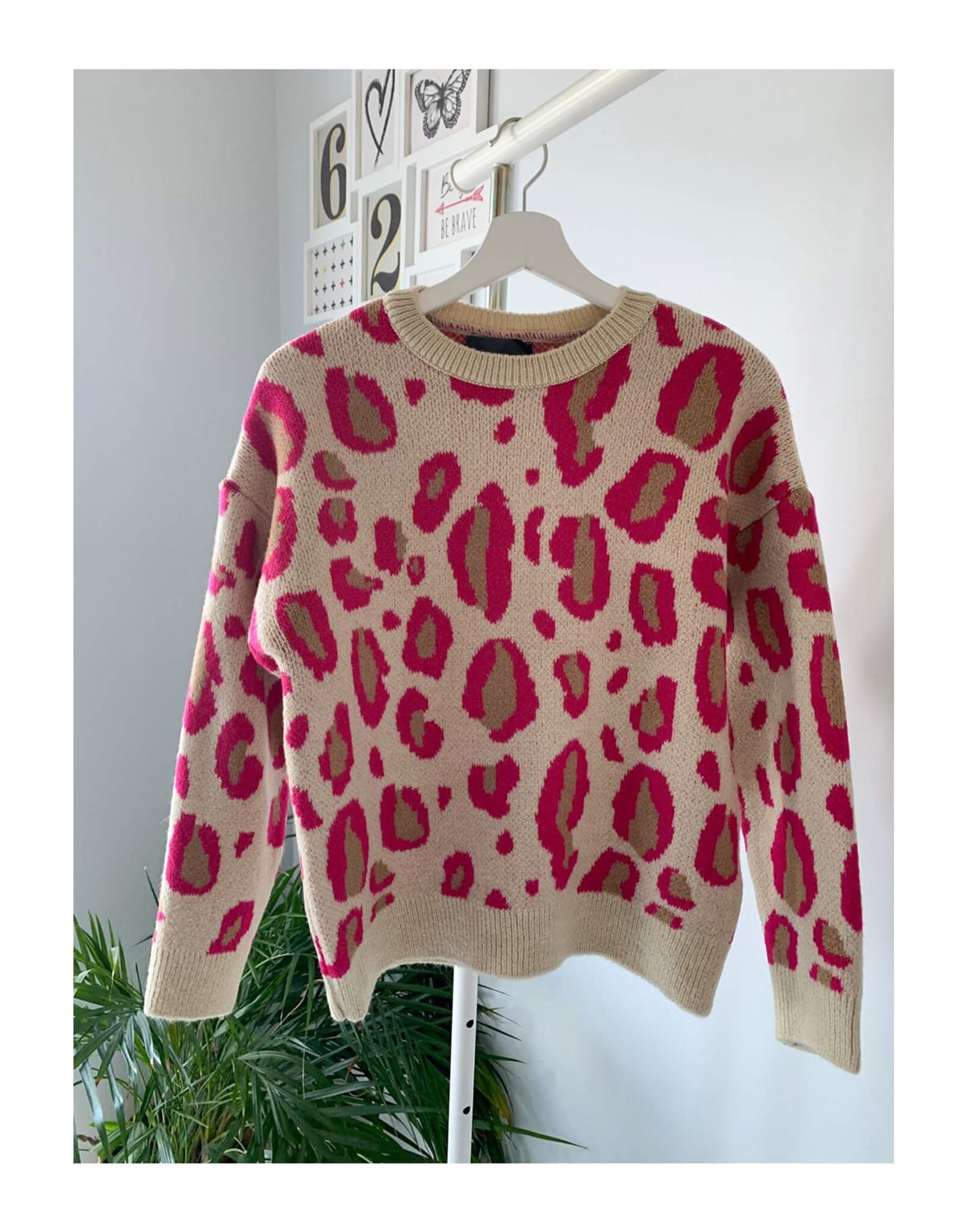 LEOPAR DESEN TRİKO