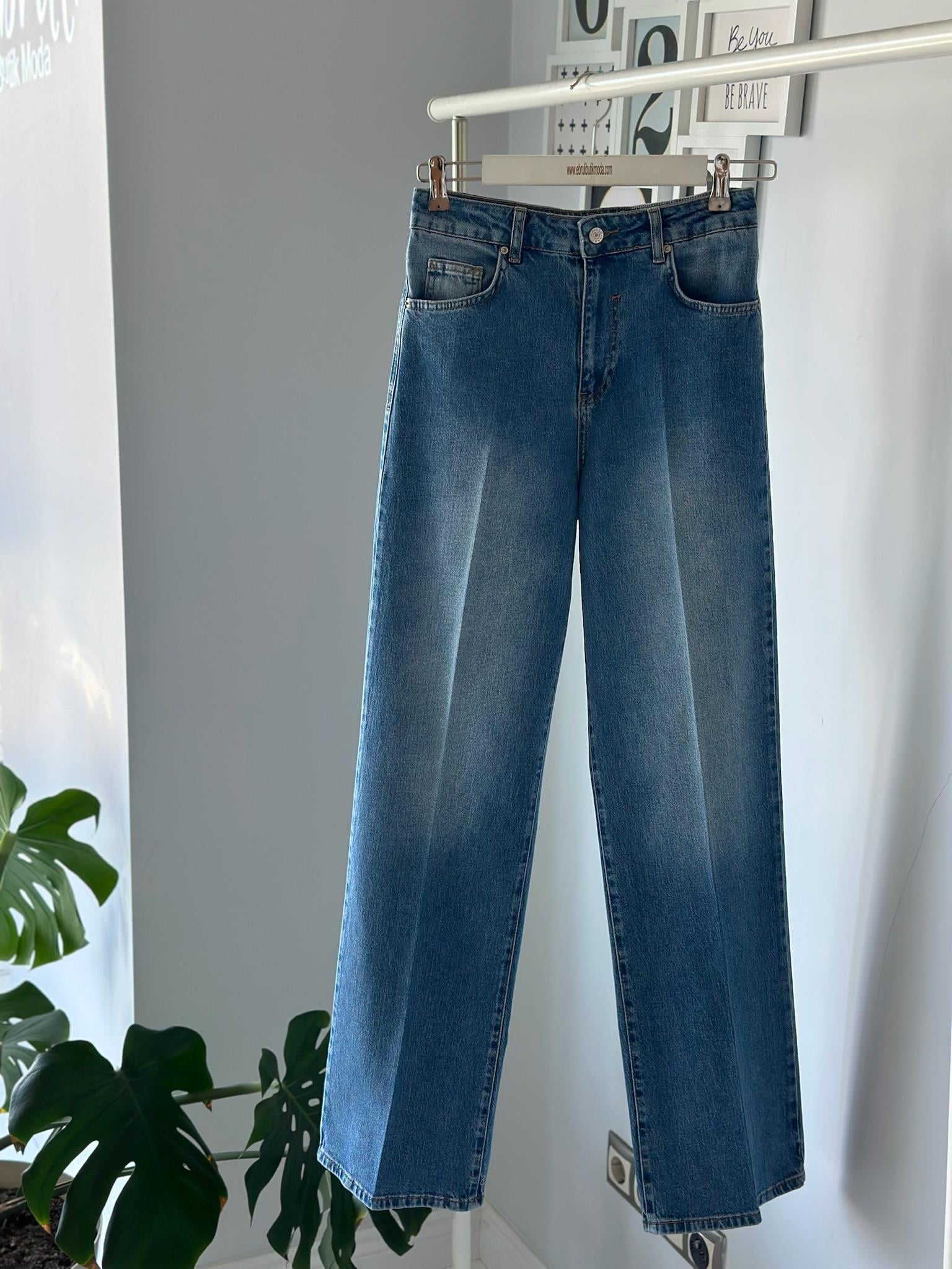 MAVİ WIDE LEG JEAN