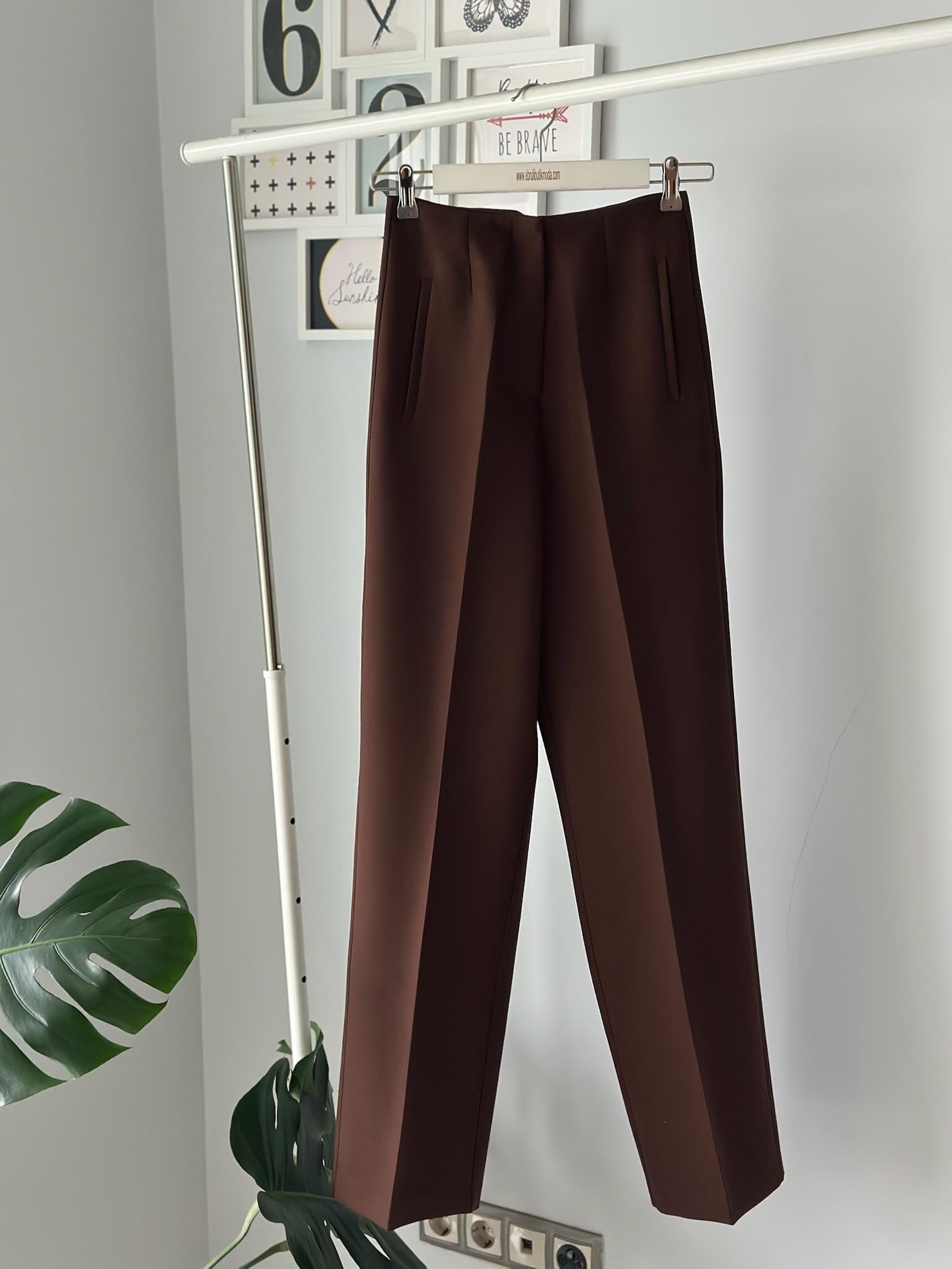 PENSLİ FLARE PANTOLON