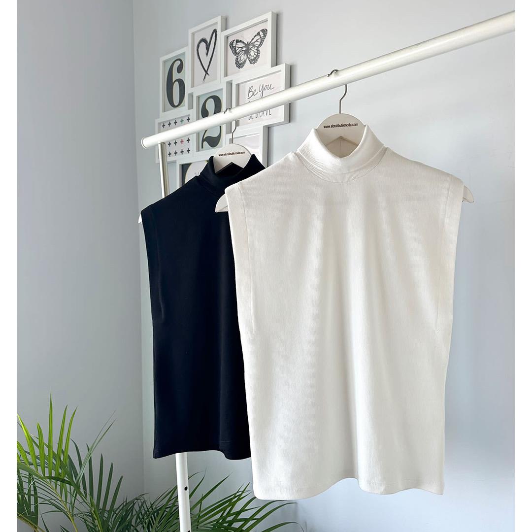 SIFIR KOL KAŞKORSE BLUZ