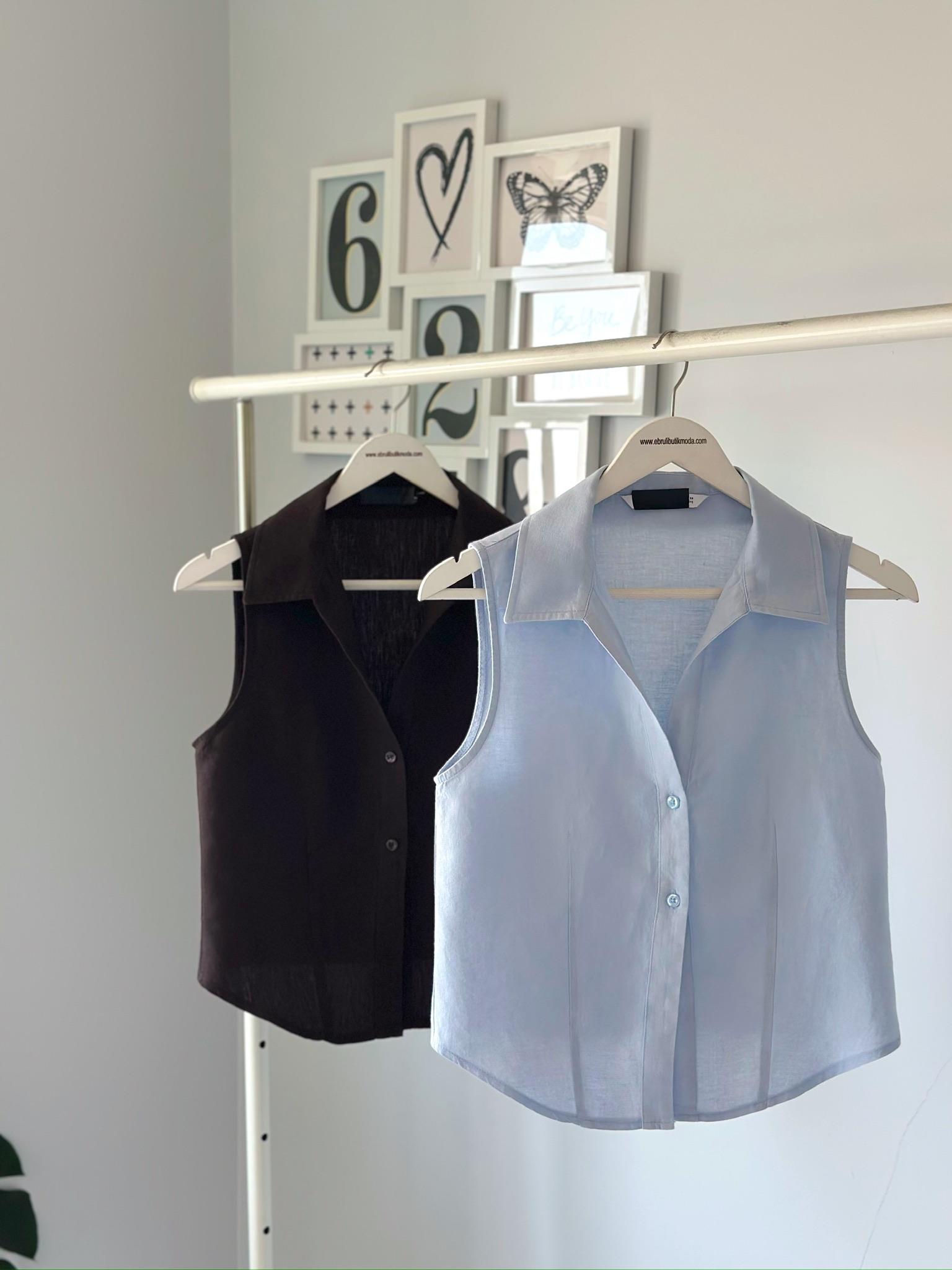 SIFIR KOL KETEN GÖMLEK