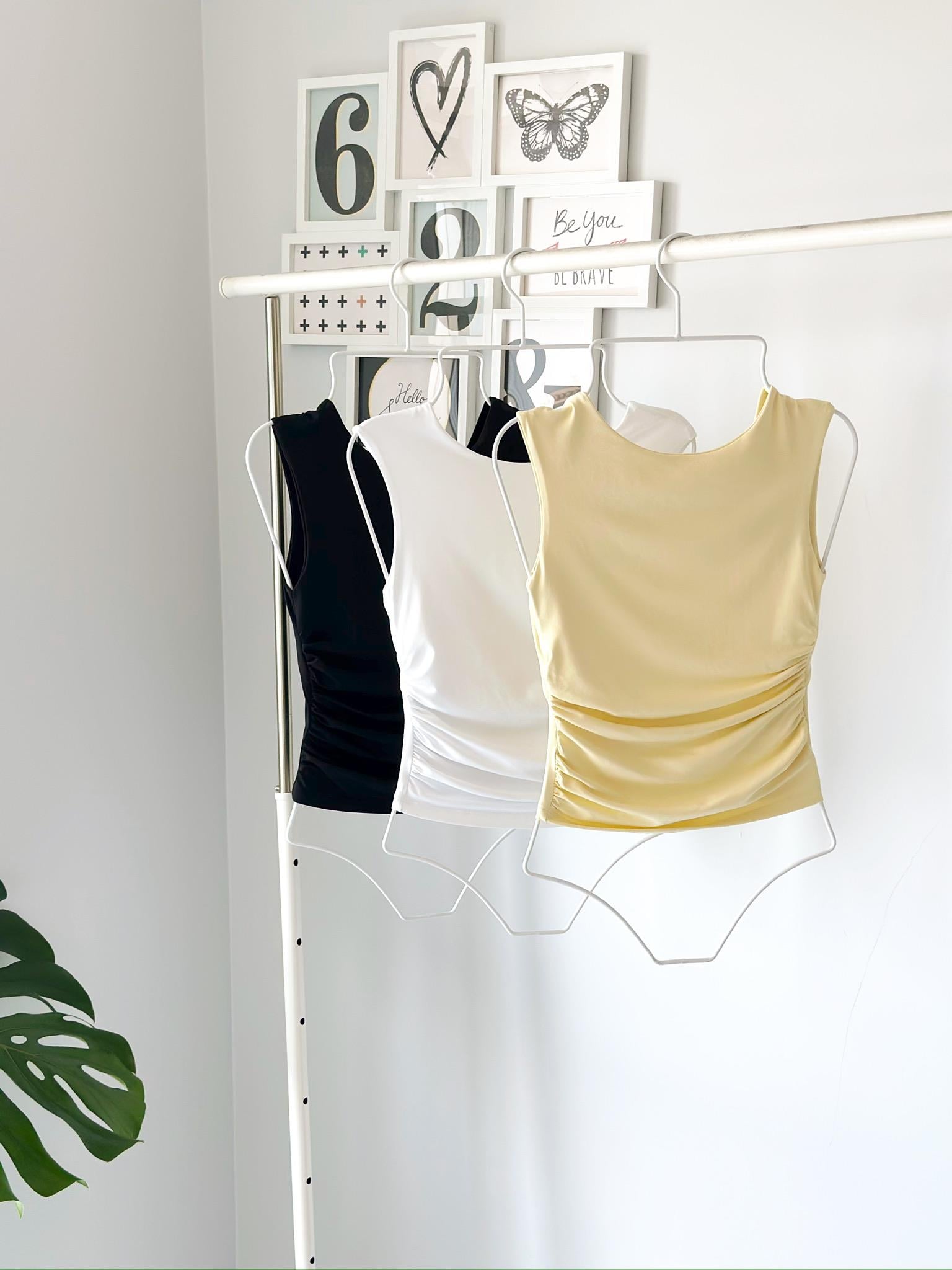 SIRT DETAYLI BÜZGÜLÜ BLUZ