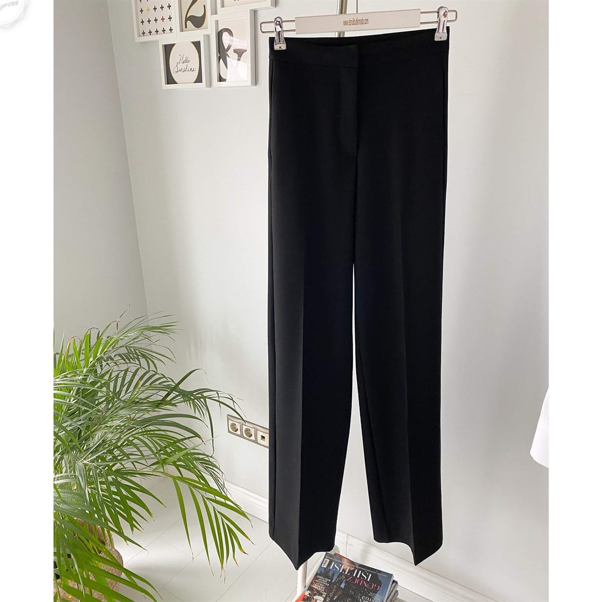 SİYAH PALAZZO PANTOLON