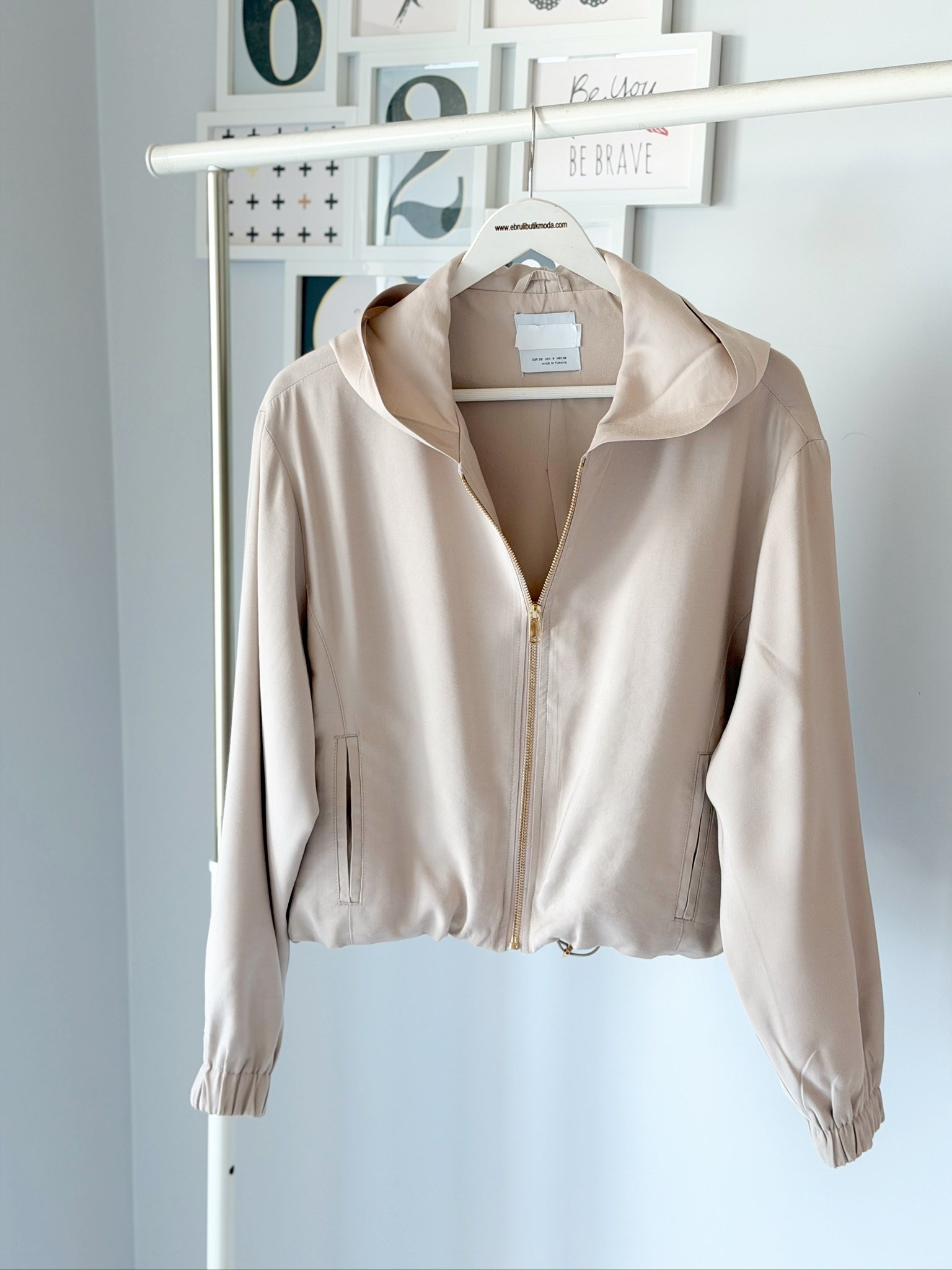 TENCEL KAPÜŞONLU CEKET