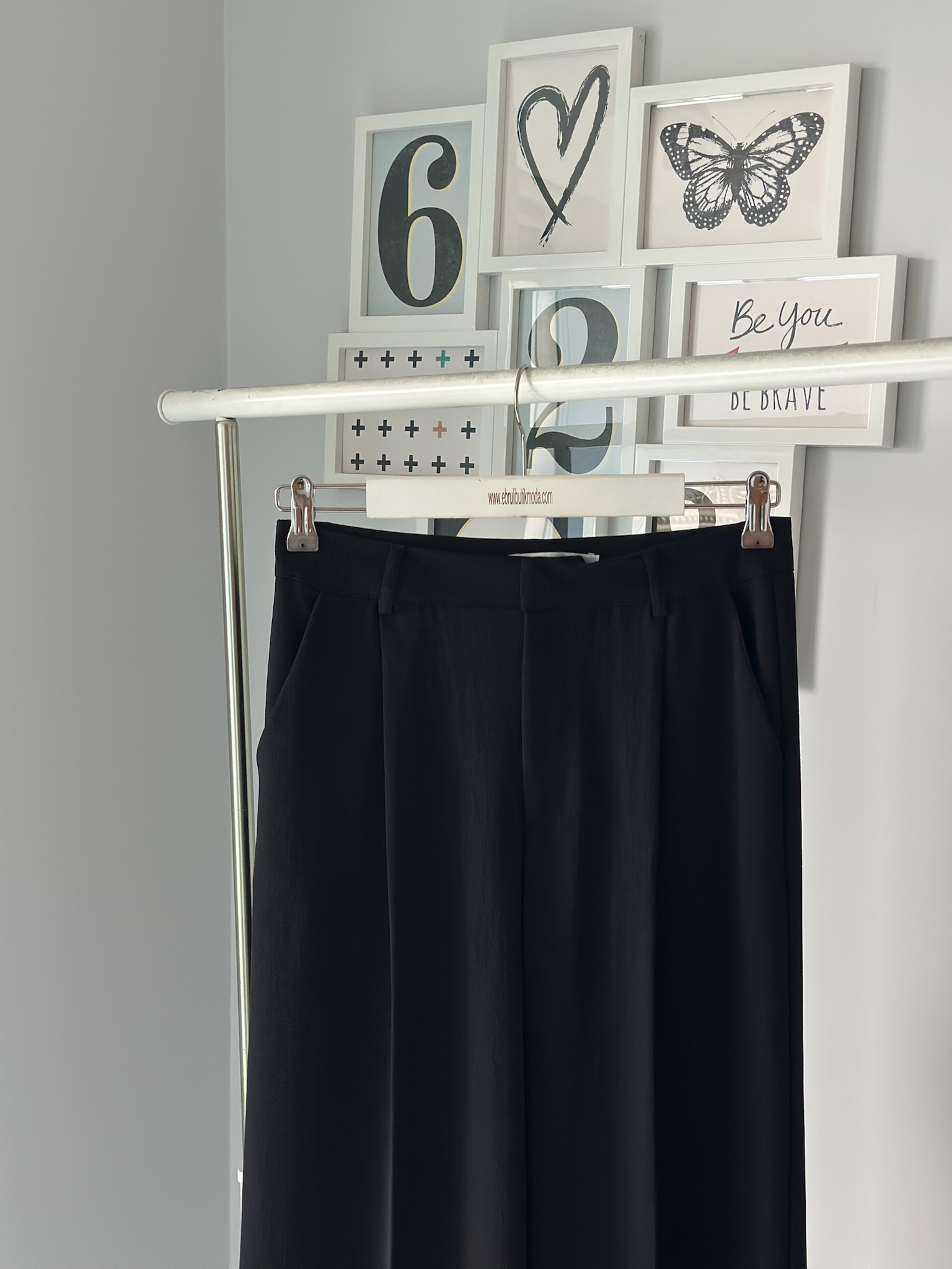 TENSEL PİLE DETAY PANTOLON