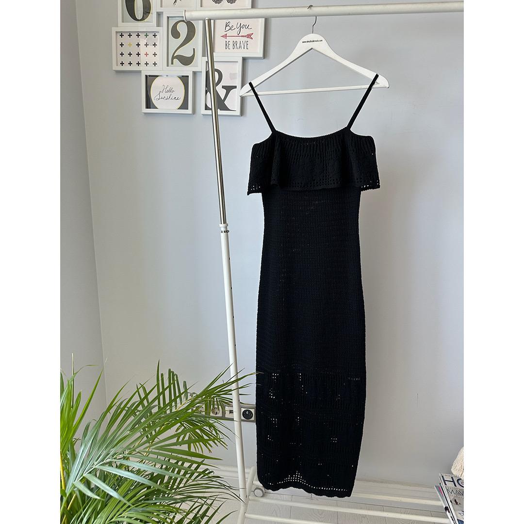 TRİKO ÖRGÜ ELBİSE