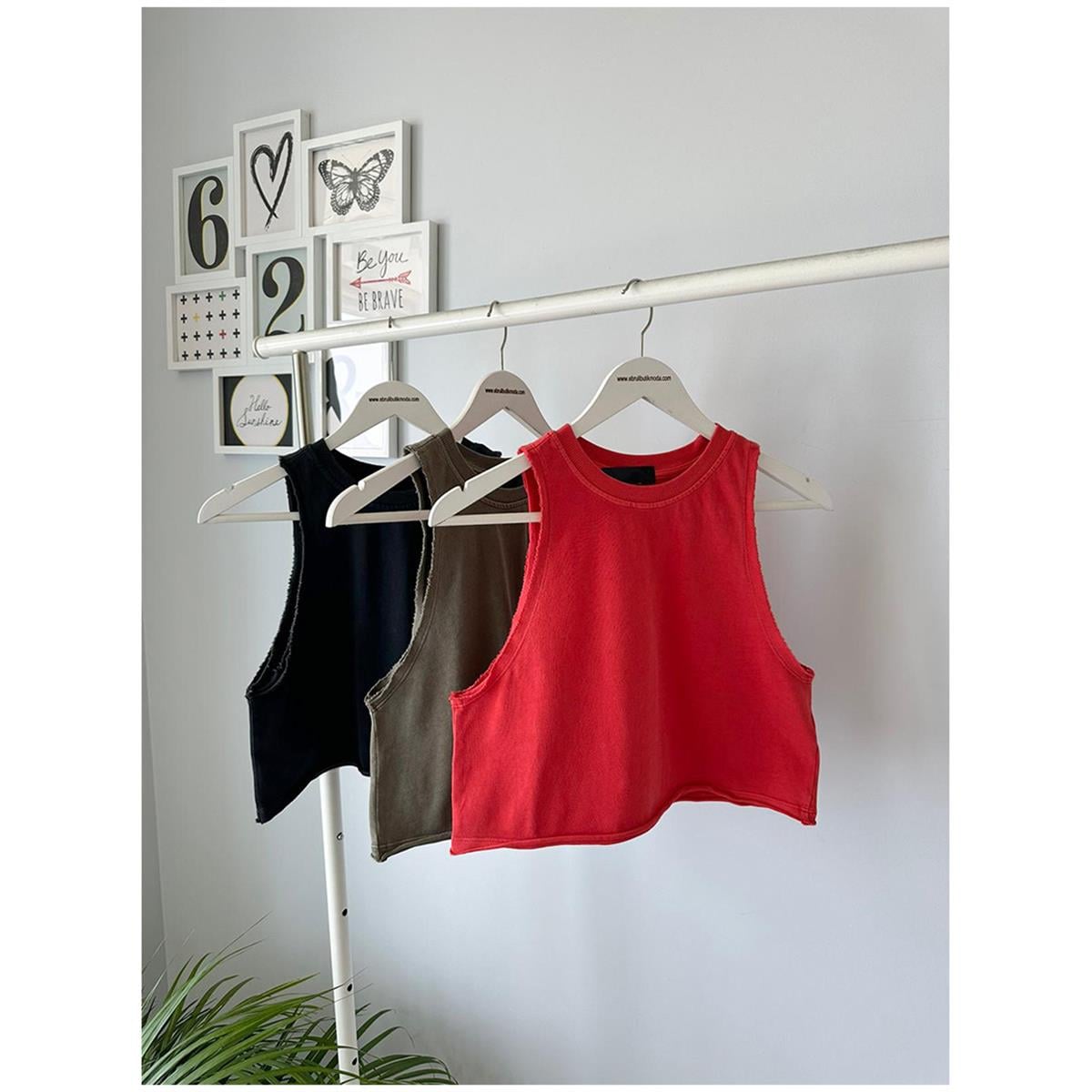 YIKAMALI SIFIR KOL TSHIRT