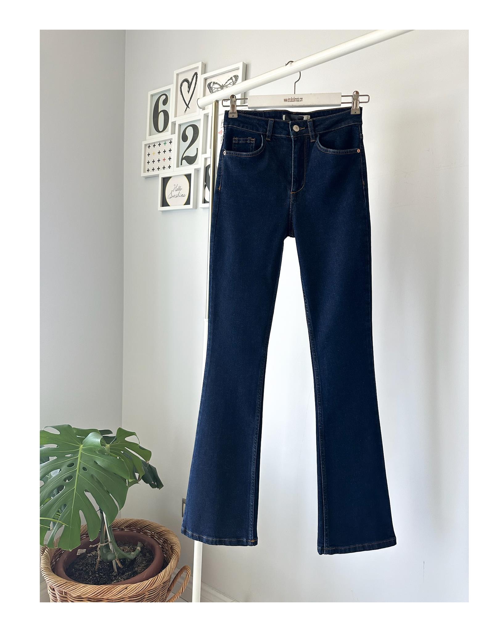 YÜKSEK BEL PREMIUM İSPANYOL JEAN