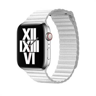Apple Watch Ultra 49mm Kordon KRD-09 Deri Lop Strap Kayış