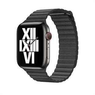Apple Watch Ultra 49mm Kordon KRD-09 Deri Lop Strap Kayış