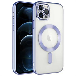 Apple iPhone 11 Pro Max Kılıf Kamera Korumalı Magsafe Wireless Şarj Özellikli Zore Demre Kapak