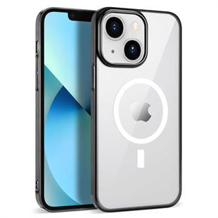 iPhone 14 Sararmaz Darbelere Dayanıklı Magsafe Şarj Özellikli Kristal Kılıf Pix
