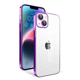 Apple iPhone 14 Plus Kılıf Kamera Korumalı Renkli Çerçeveli Zore Garaj Kapak