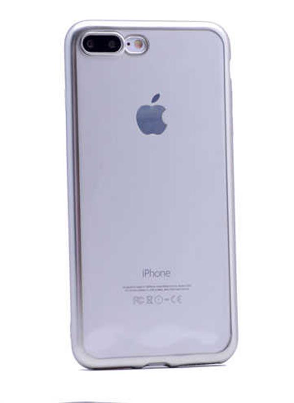 Apple iPhone 7 Plus Kılıf Zore Lazer Kaplama Silikon
