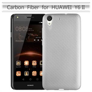 Huawei Honor Y6 II Kılıf İ-Zore Karbon Silikon