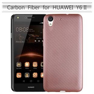 Huawei Honor Y6 II Kılıf İ-Zore Karbon Silikon