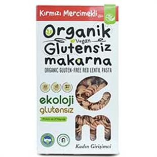 EKOLOJİ MARKET KIRMIZI MERCİMEKLİ BURGU MAKARNA 200 GR
