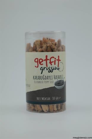 GetFit Karabuğdaylı Haşhaşlı Grissini 80gr