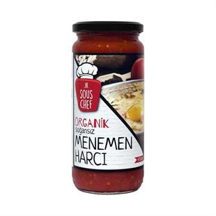 Jr.Sous Chef Organik Soğansız Menemen Harcı 300gr