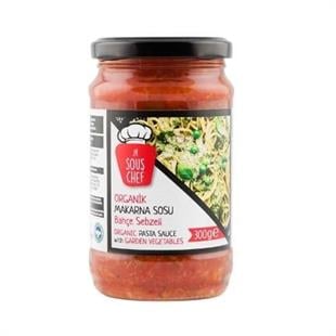 Jr.Sous Chef Organik Sebzeli Makarna Sosu 300gr