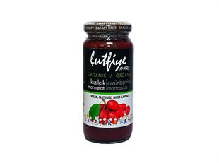 Lutfiye Organik Kızılcık Marmelatı 280gr