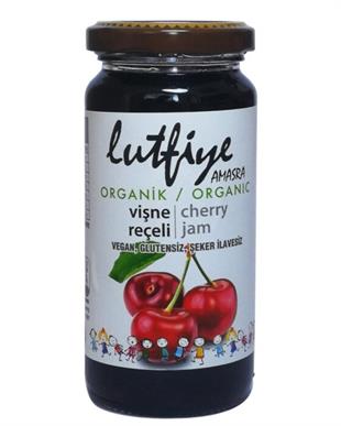 Lutfiye Organik Vişne Reçeli 280 gr.