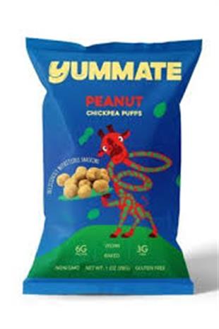 Yummate Yer Fıstığı Aromalı Nohut Cipsi 28gr