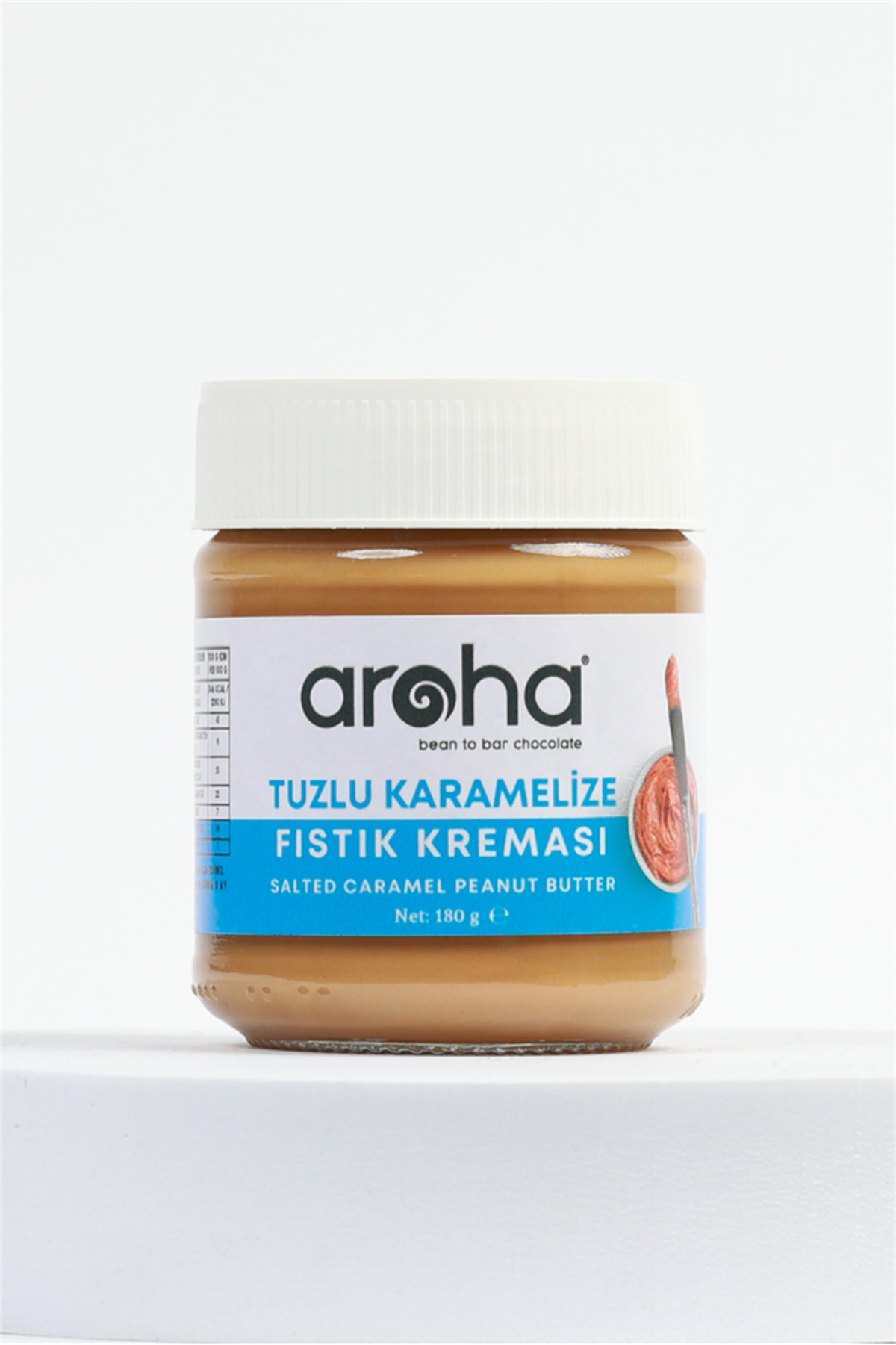 Aroha Tuzlu Karamel Çikolatalı Fıstık Ezmesi 180 gr