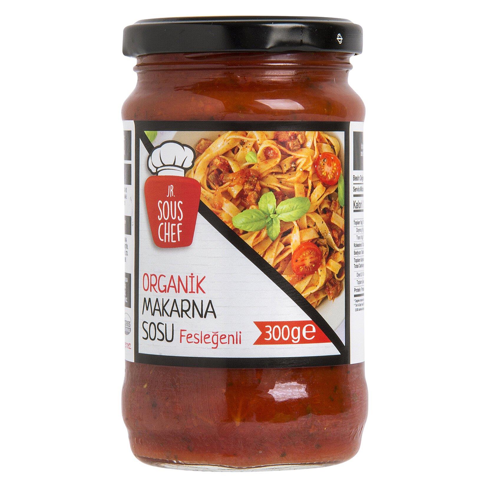 Jr. Sous Chef Organik Napoliten Makarna Sosu 300gr
