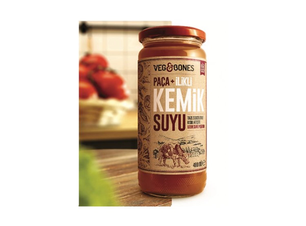 Veg&Bones Paça + Dana İlikli Kemik Suyu  480 ml