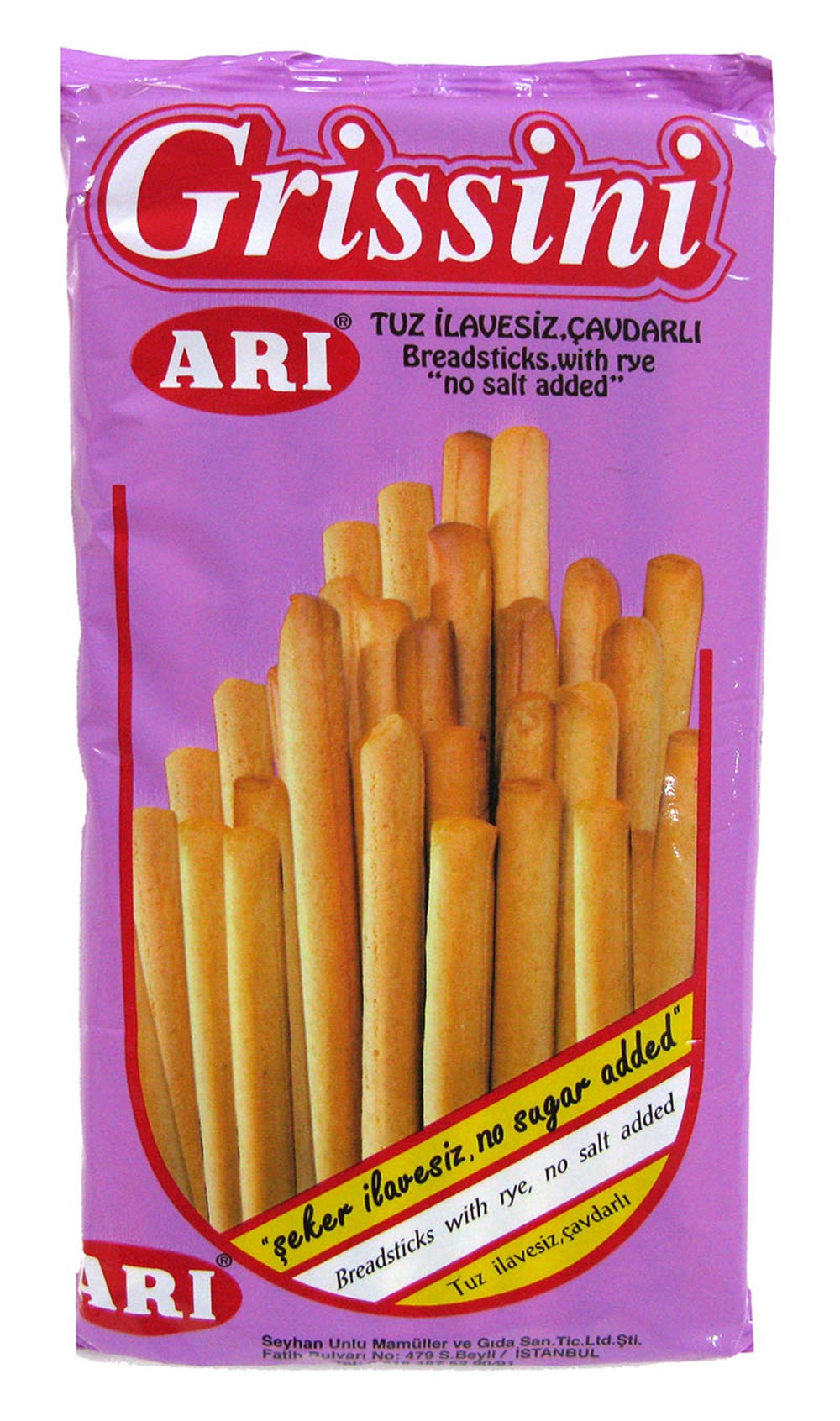 ARI GRISSINI TUZSUZ ÇAVDARLI 100 GR