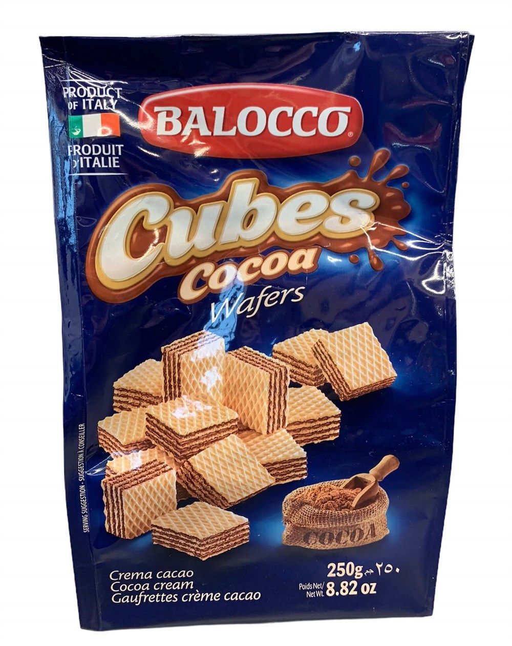 BALOCCO GOFRET KAKAOLU 250GR