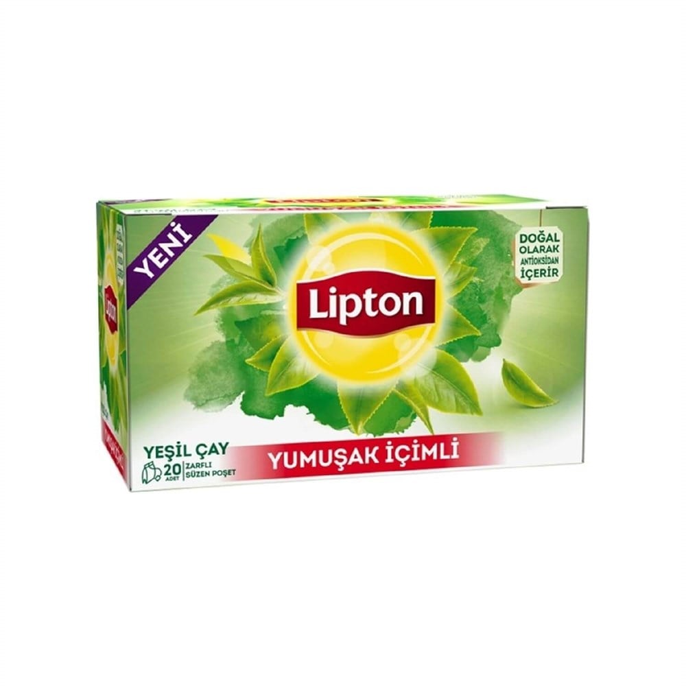 LİPTON YEŞİL ÇAY YUMUŞAK İÇİM 20 Lİ