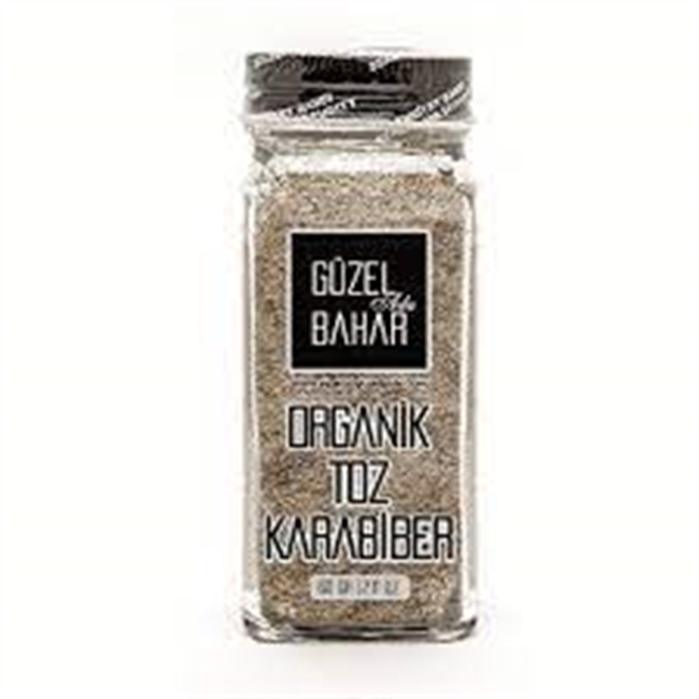 ORGANİK TOZ KARABİBER 60GR