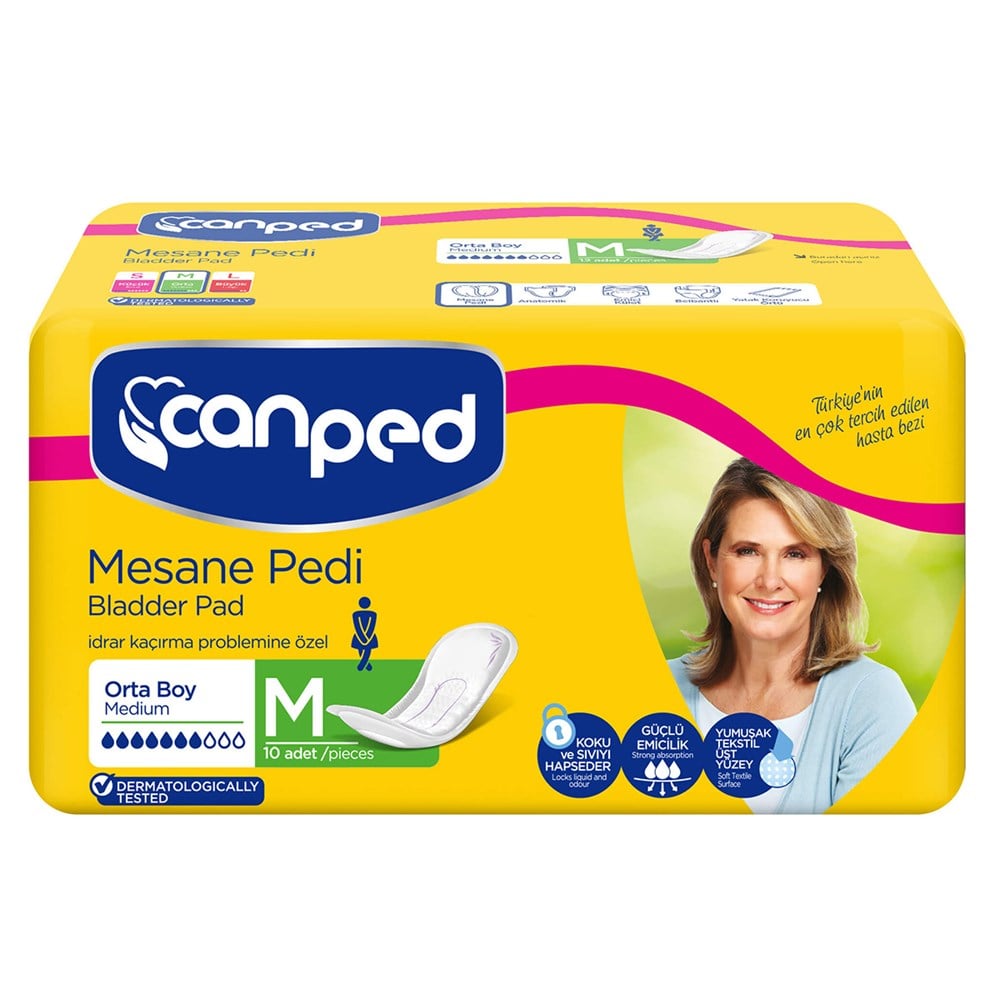 CANPED MESANE PEDİ ORTA BOY 10 LU